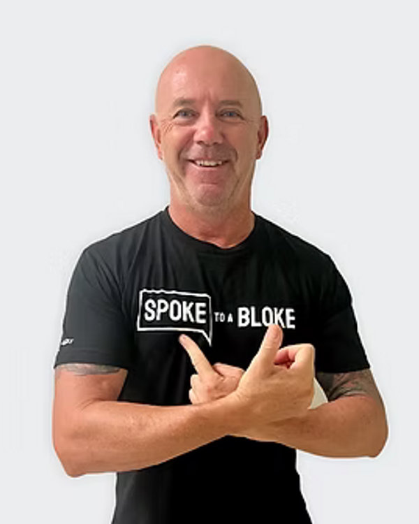 Sean Cooper, Walk Leader, Spoke to a Bloke