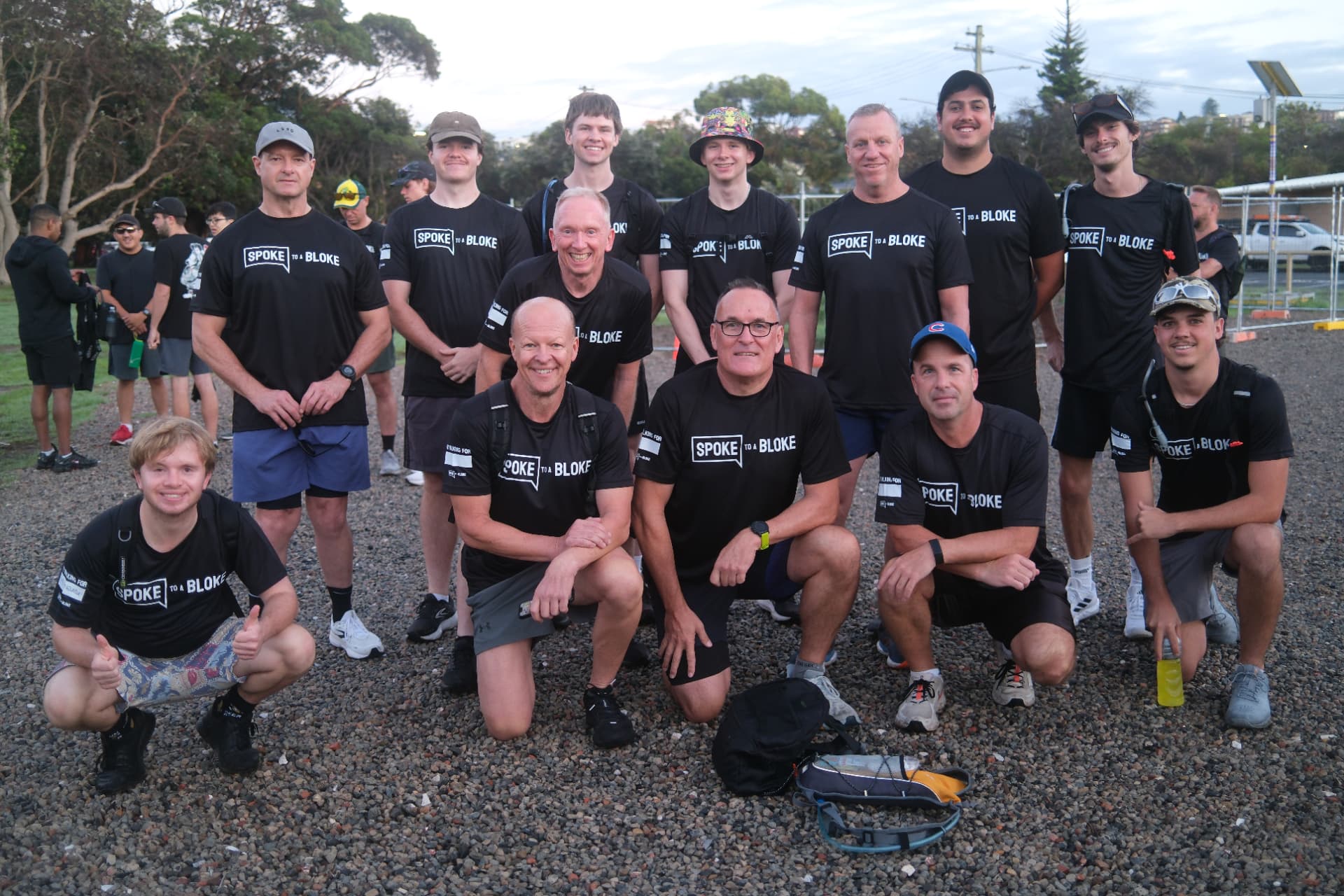 Walk for a Bloke Sydney South group photo
