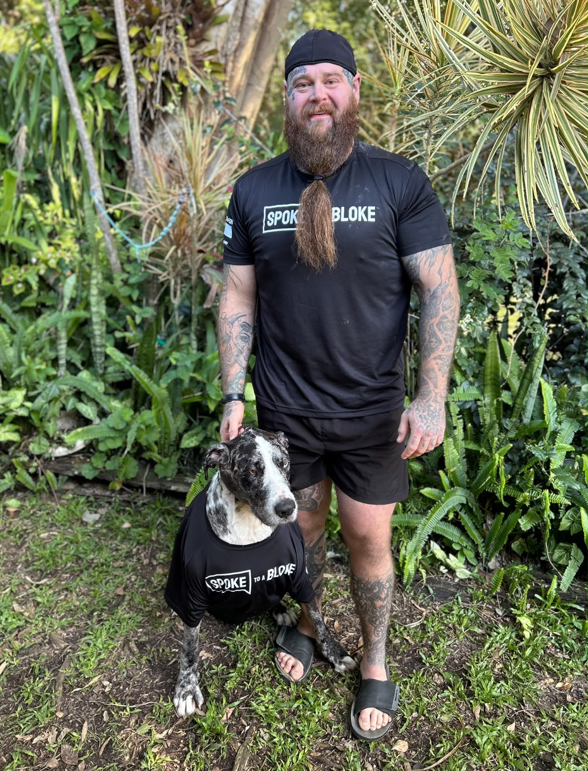 Taylor O'Moore, Walk Leader, Spoke to a Bloke