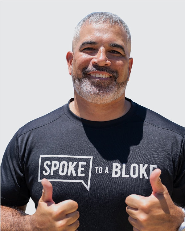 Paratene Waikari, Walk Leader, Spoke to a Bloke
