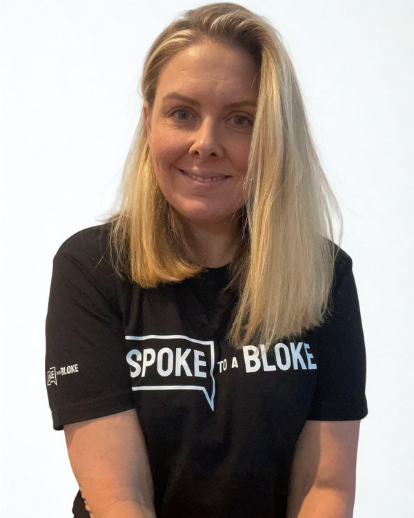 Bec, Walk for a Bloke Global Lead, Spoke to a Bloke